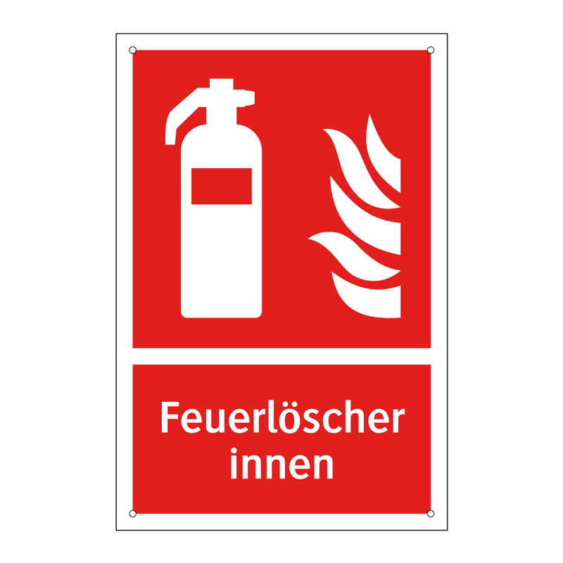 Feuerlöscher innen