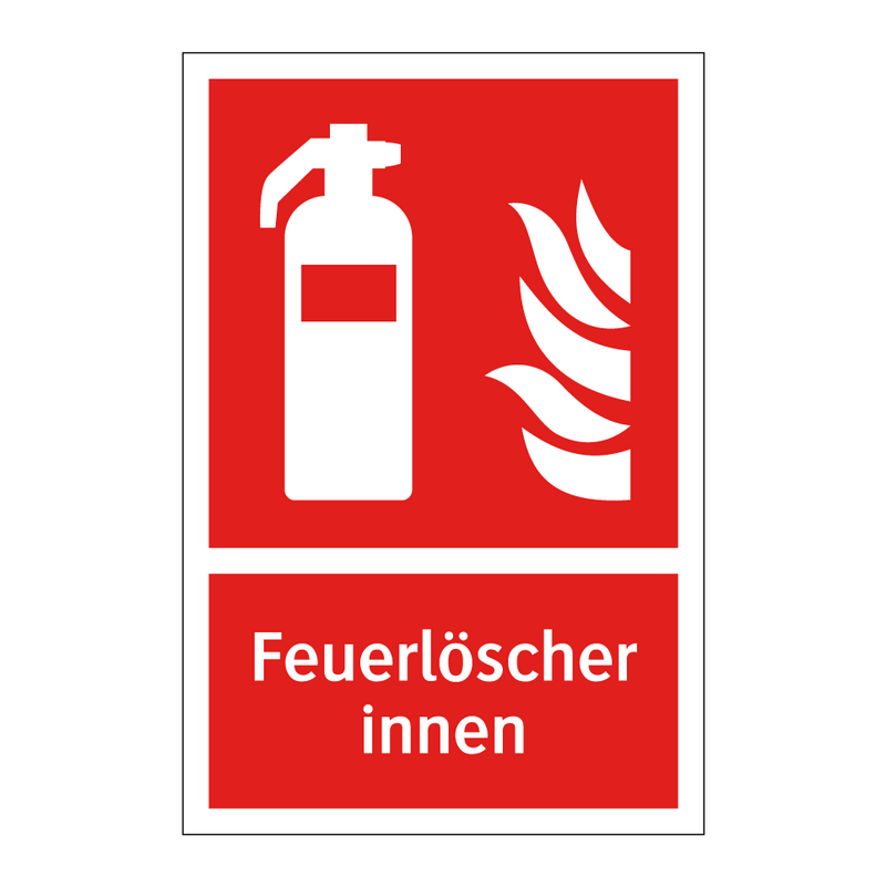Feuerlöscher innen