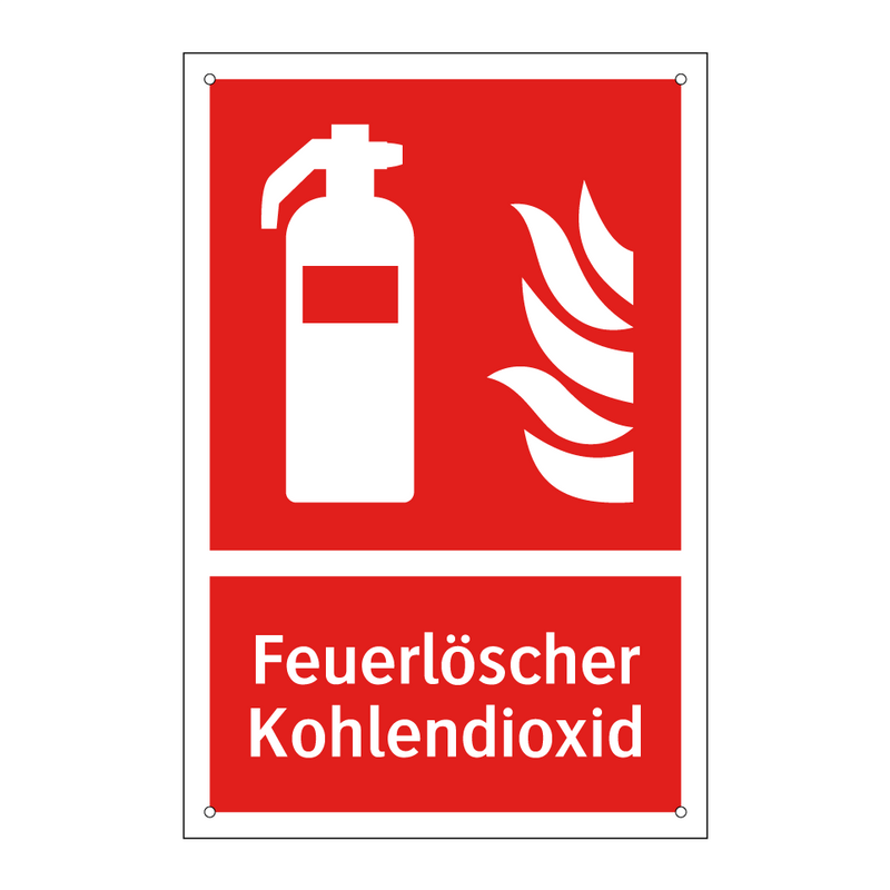 Feuerlöscher Kohlendioxid