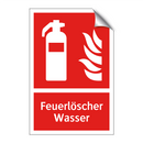 Feuerlöscher Wasser