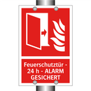 Feuerschutztür - 24 h - ALARM GESICHERT
