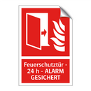Feuerschutztür - 24 h - ALARM GESICHERT