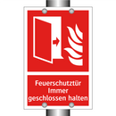 Feuerschutztür Immer geschlossen halten