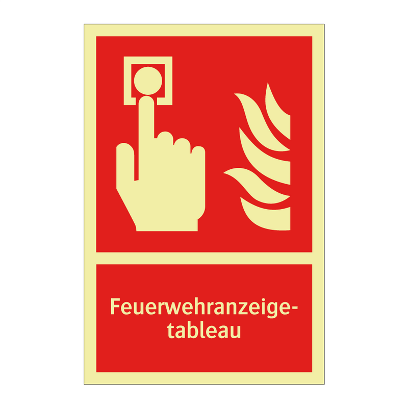 Feuerwehranzeige- tableau