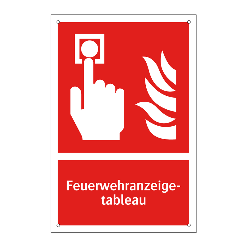 Feuerwehranzeige- tableau