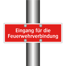 Eingang für die Feuerwehrverbindung