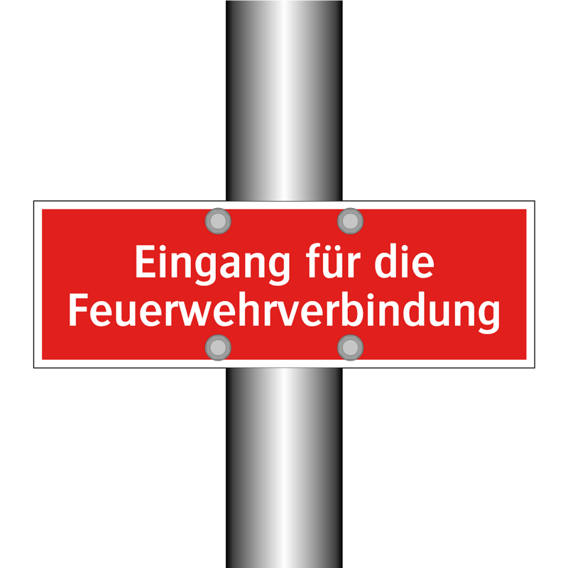 Eingang für die Feuerwehrverbindung