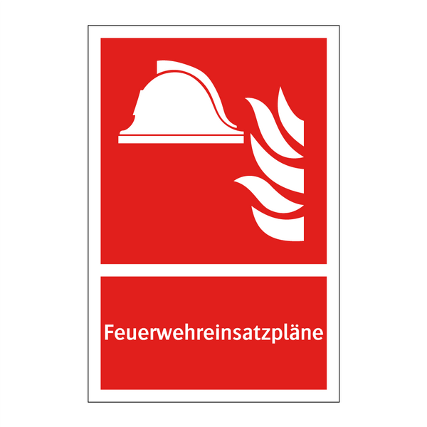 Feuerwehreinsatzpläne