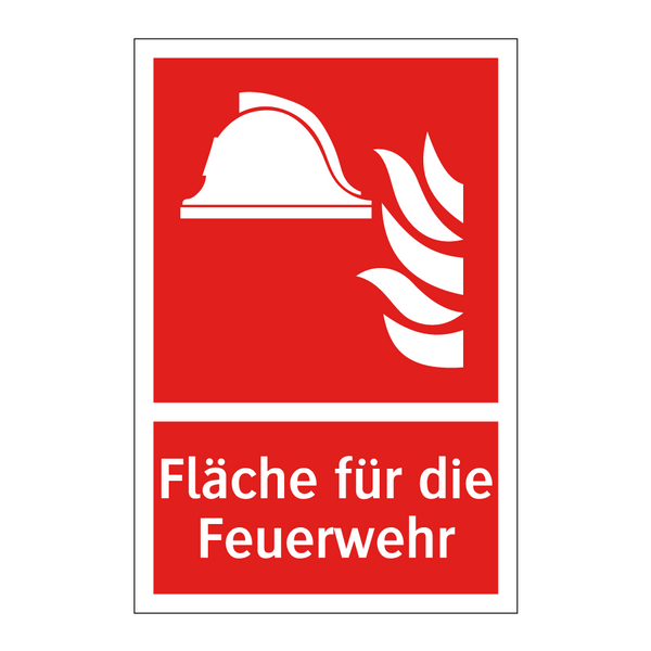 Fläche für die Feuerwehr