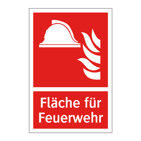 Fläche für Feuerwehr