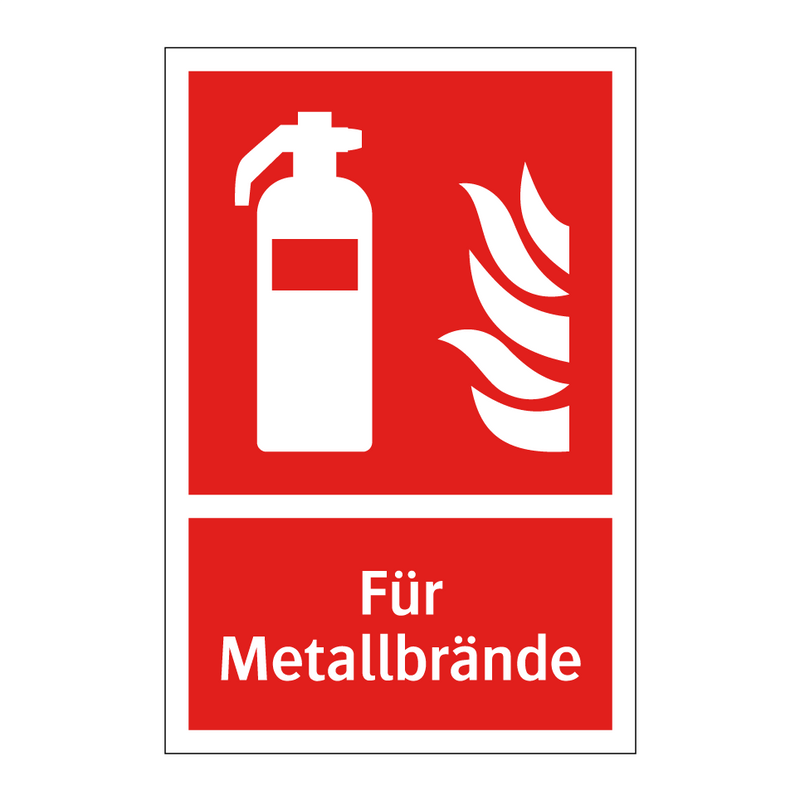 Für Metallbrände