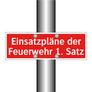 Einsatzpläne der Feuerwehr 1. Satz