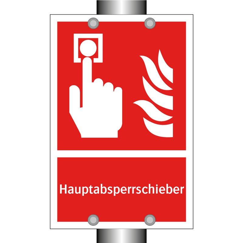 Hauptabsperrschieber