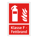 Klasse F - Fettbrand