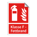Klasse F - Fettbrand