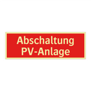 Abschaltung PV-Anlage