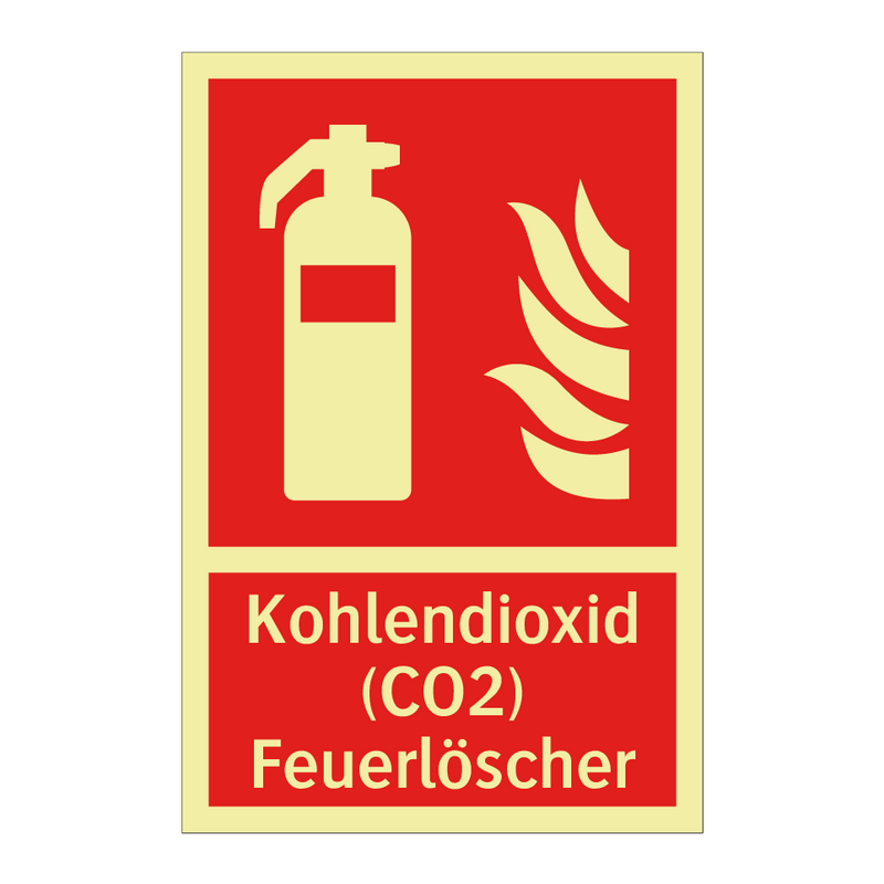 Kohlendioxid (CO2) Feuerlöscher