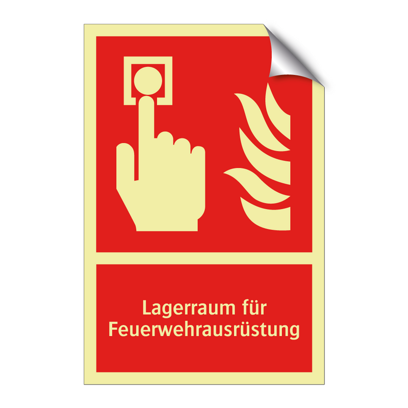 Lagerraum für Feuerwehrausrüstung