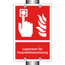 Lagerraum für Feuerwehrausrüstung