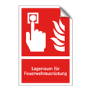 Lagerraum für Feuerwehrausrüstung