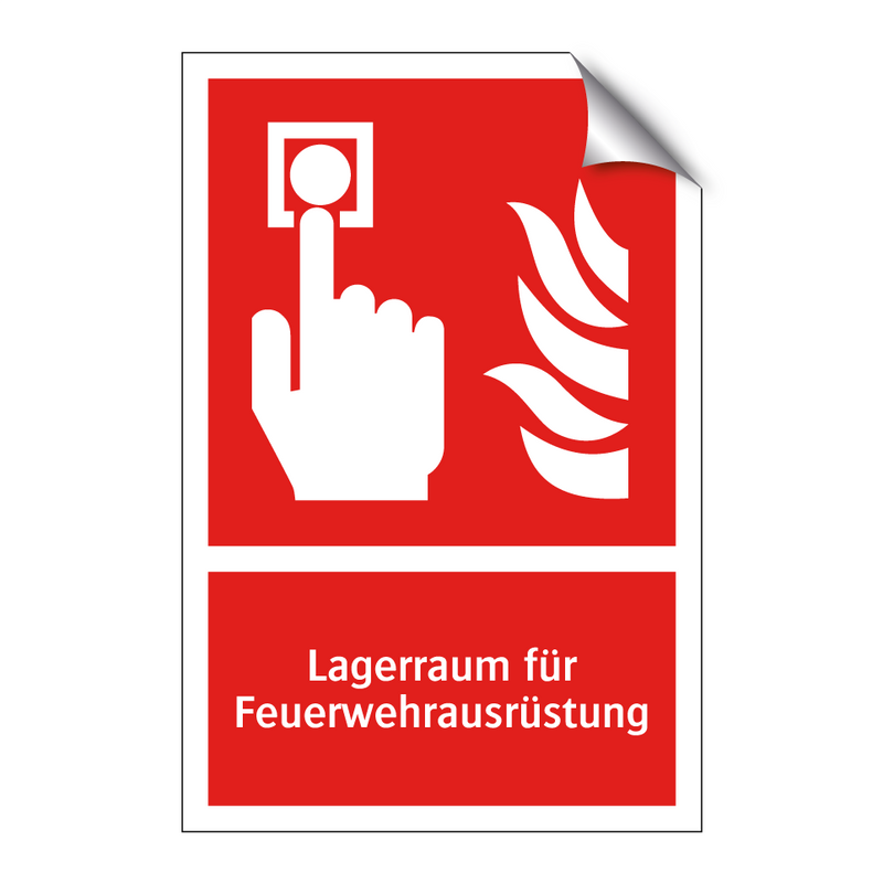Lagerraum für Feuerwehrausrüstung