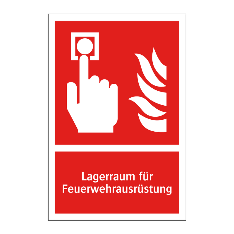 Lagerraum für Feuerwehrausrüstung