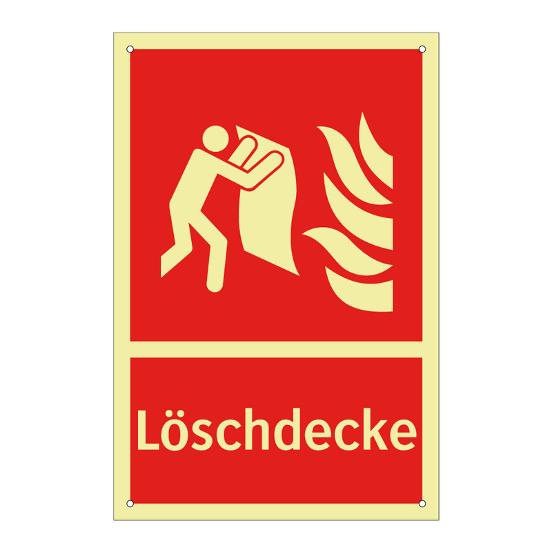 Löschdecke