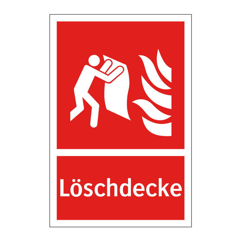 Löschdecke