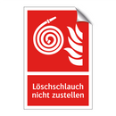 Löschschlauch nicht zustellen