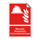 Manuelle Steuerstelle Schaumlöschanlage