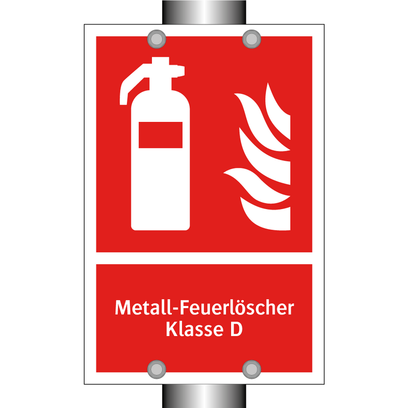Metall-Feuerlöscher Klasse D