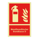 Metallbrandlöscher Brandklasse D