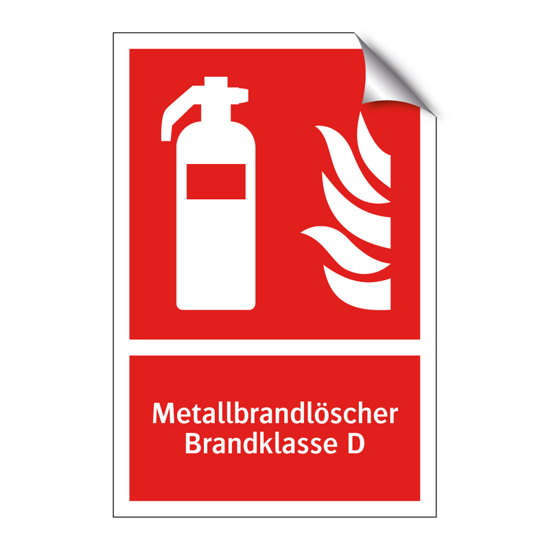 Metallbrandlöscher Brandklasse D