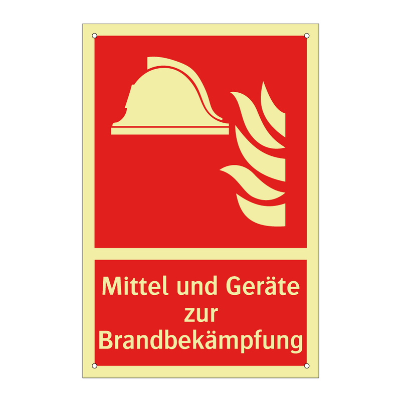 Mittel und Geräte zur Brandbekämpfung