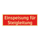 Einspeisung für Steigleitung