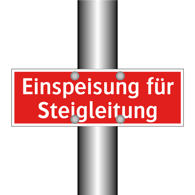 Einspeisung für Steigleitung