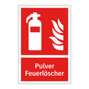 Pulver Feuerlöscher