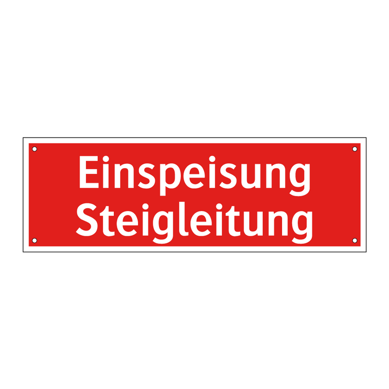 Einspeisung Steigleitung