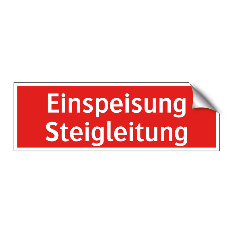 Einspeisung Steigleitung