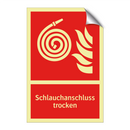 Schlauchanschluss trocken