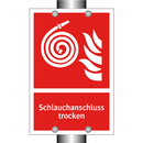 Schlauchanschluss trocken