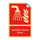 Sprinkler-Ventil innen