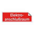 Elektro- anschlußraum
