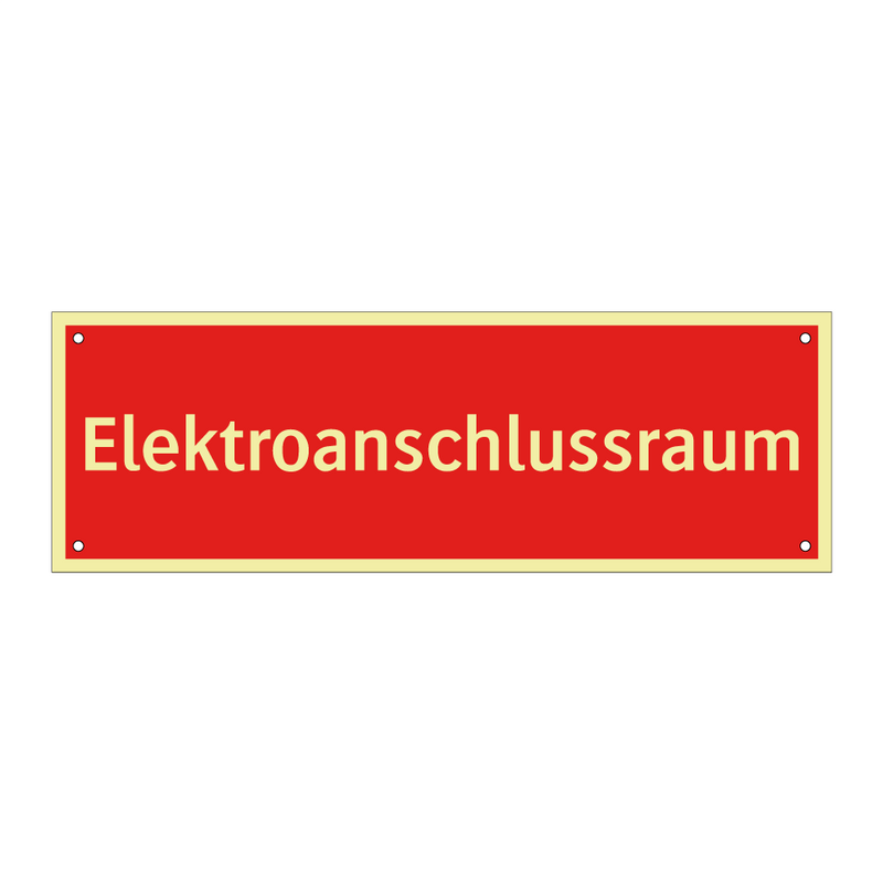 Elektroanschlussraum