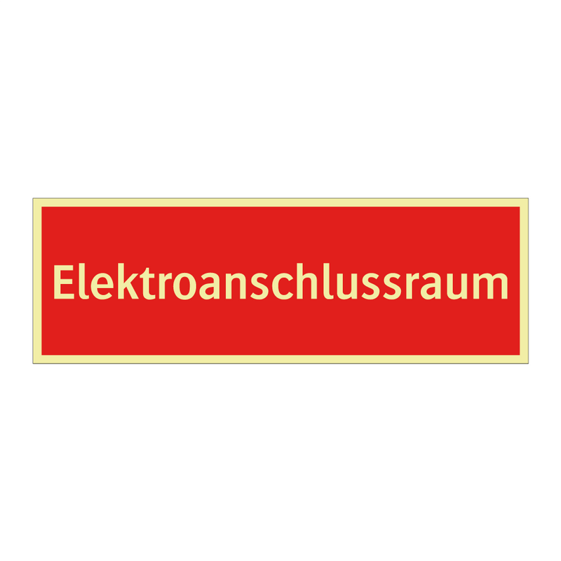 Elektroanschlussraum