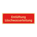 Entlüftung Löschwasserleitung