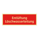 Entlüftung Löschwasserleitung