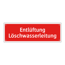 Entlüftung Löschwasserleitung