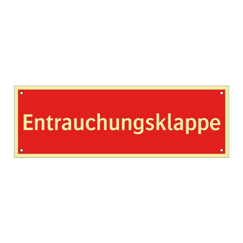 Entrauchungsklappe