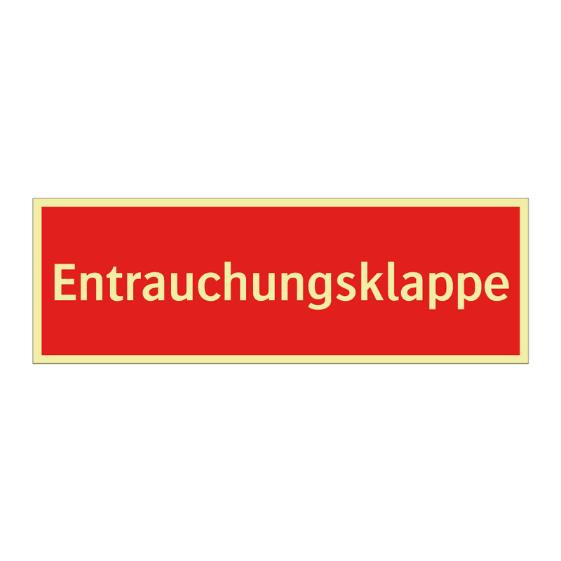 Entrauchungsklappe